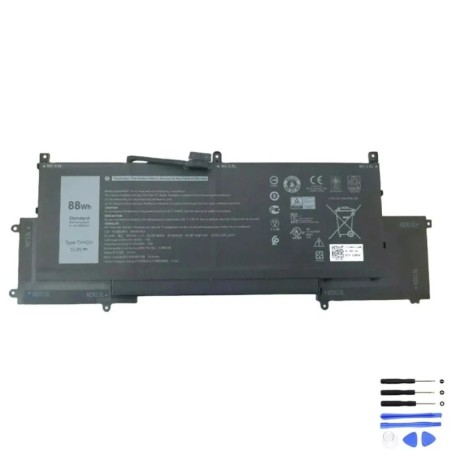 Replacement 88Wh Dell TVKGH Battery