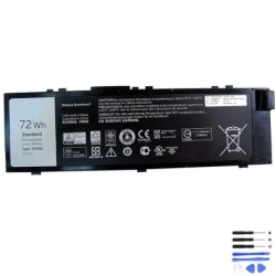 Replacement 72Wh Dell T05W1 Battery
