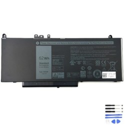 Replacement 62Wh Dell R0TMP Battery