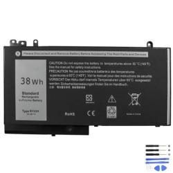 Replacement 38Wh Dell RYXXH Battery