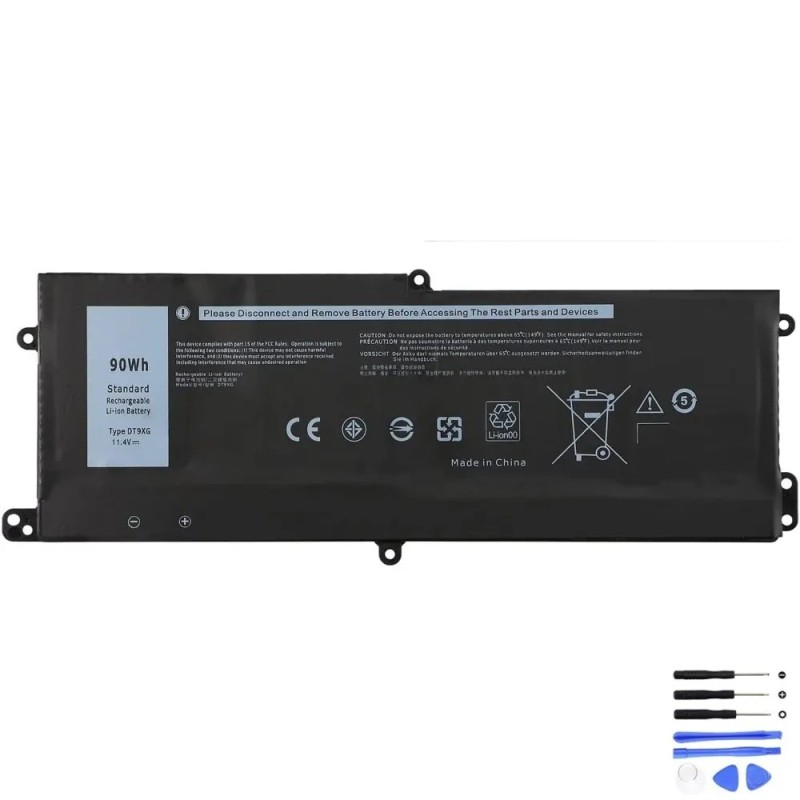 Replacement 90Wh Dell DT9XG Battery