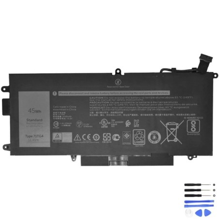 Replacement 45Wh Dell 71TG4 Battery