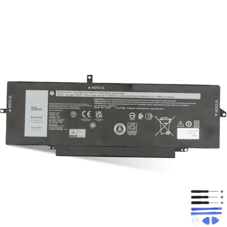 Replacement 50Wh Dell 47XV3 Battery