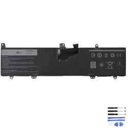 Replacement 32Wh Dell 0JV6J Battery
