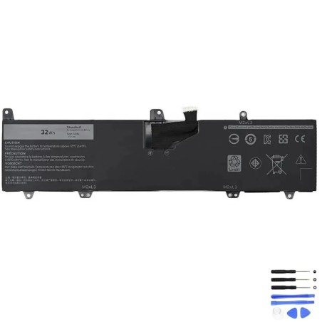 Replacement 32Wh Dell 0JV6J Battery