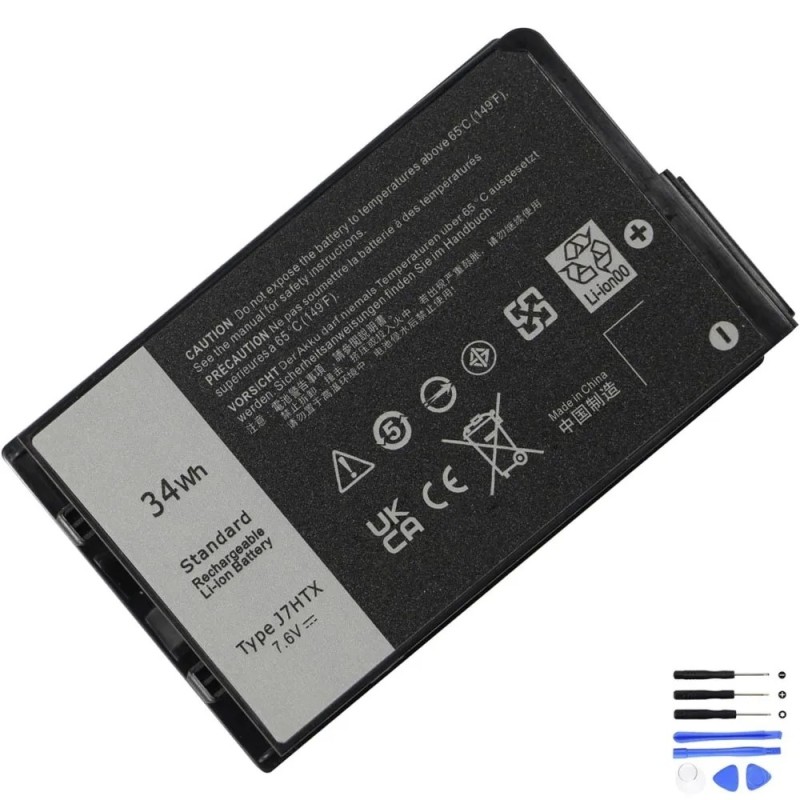 Replacement 34Wh Dell 7XNTR Battery