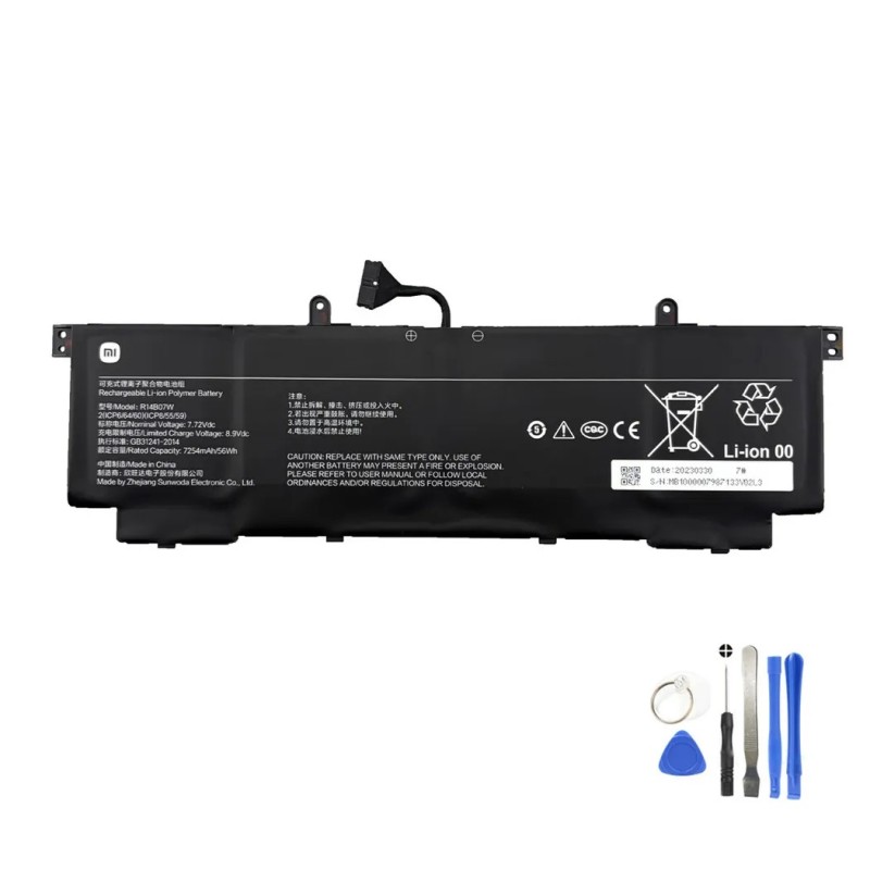 56Wh Xiaomi R14B07W Battery