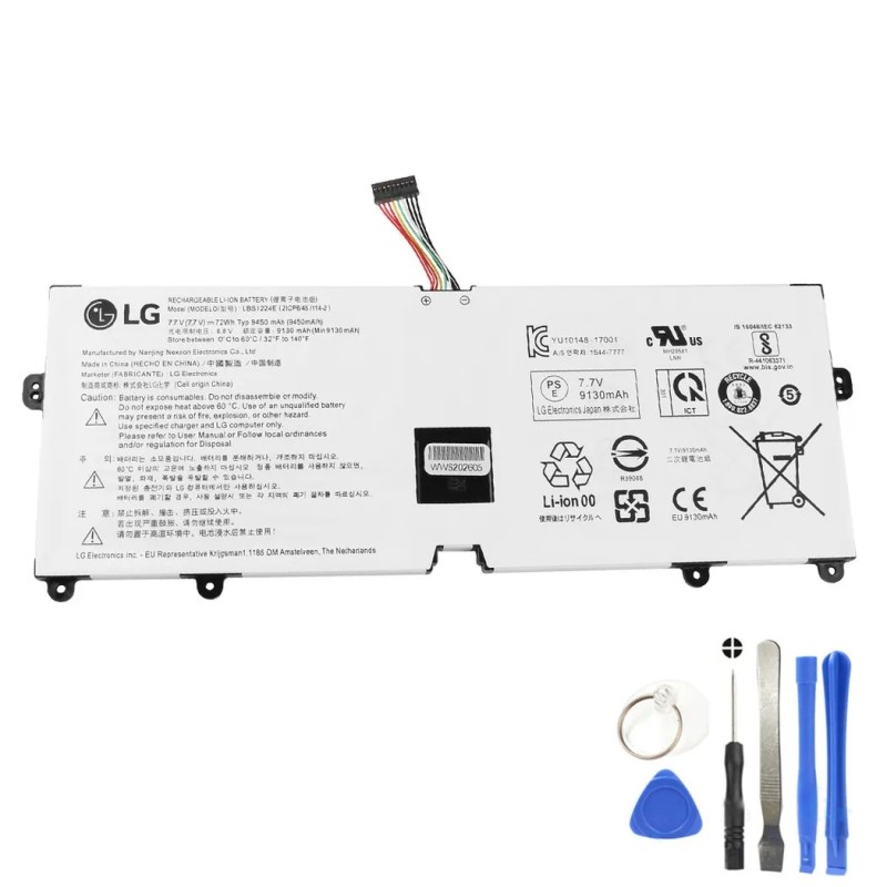 72Wh LG LBS1224E White Battery