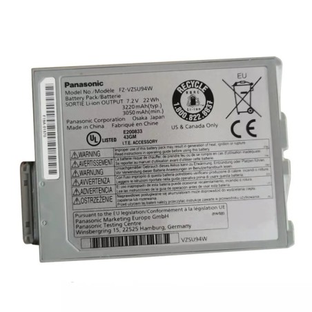 22Wh Panasonic FZ-VZSU95W Battery