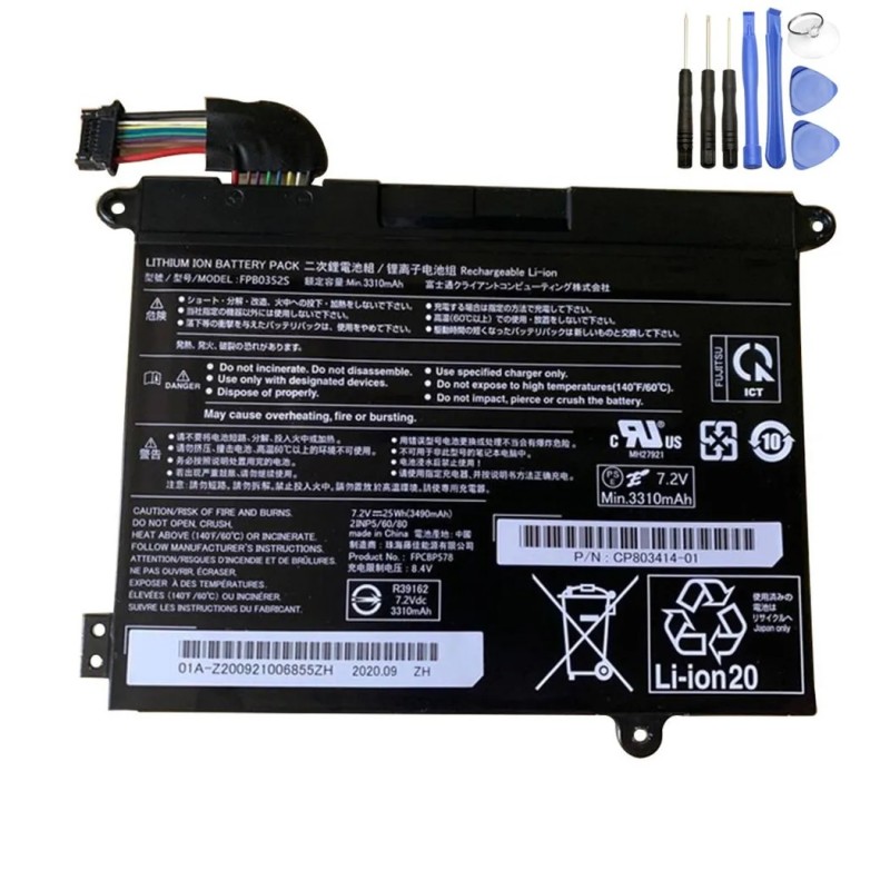 25Wh Fujitsu FPB0352S Battery