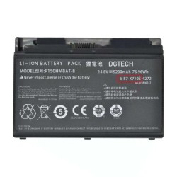 76.96Wh Clevo P150HMBAT-8 X710S Battery
