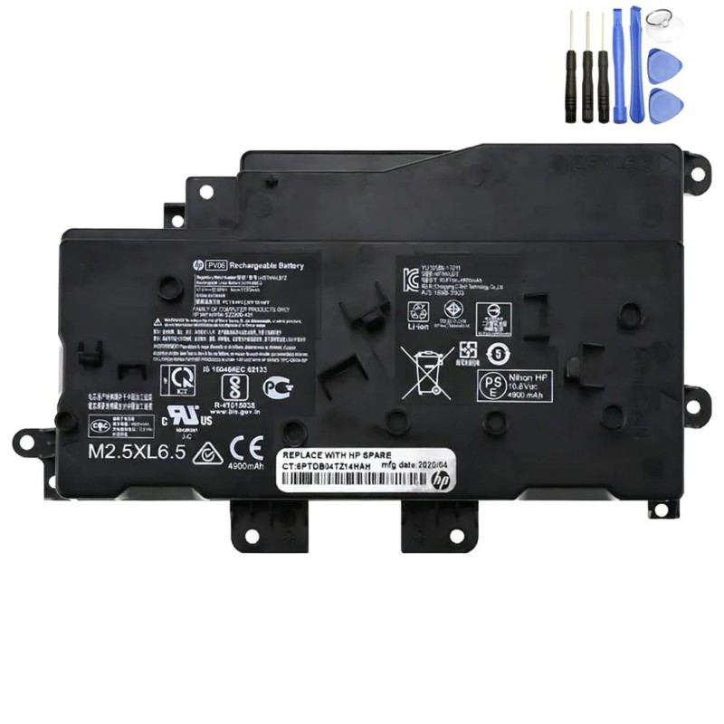 55.08Wh HP PV06 Battery