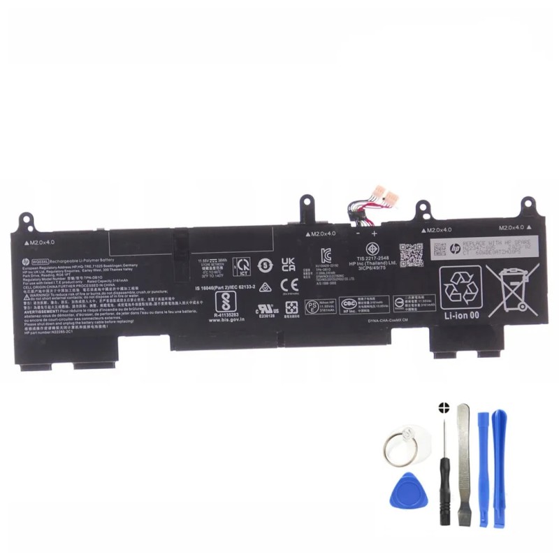 38Wh HP WQ03XL Battery