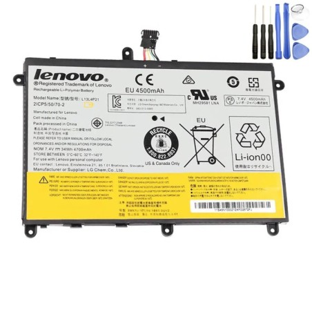 34Wh Lenovo L13M4P21 Battery