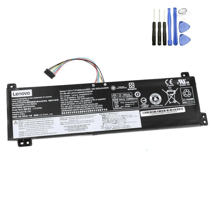 39Wh Lenovo L17M2PB4 Battery