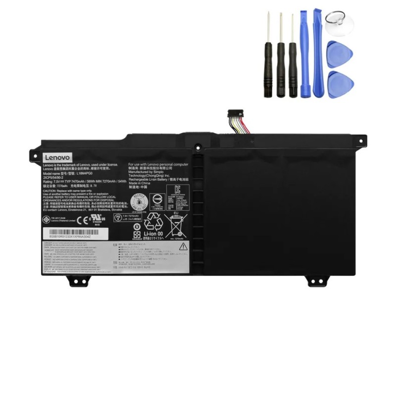 56Wh Lenovo L18M4PG0 Battery