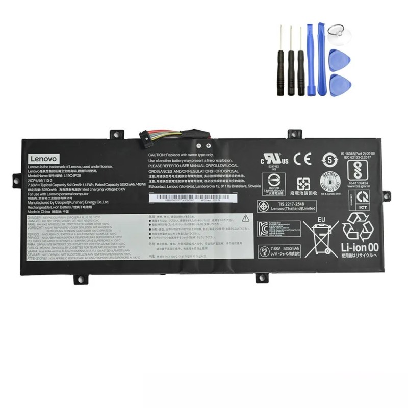 41Wh Lenovo L19C4PD8 Battery