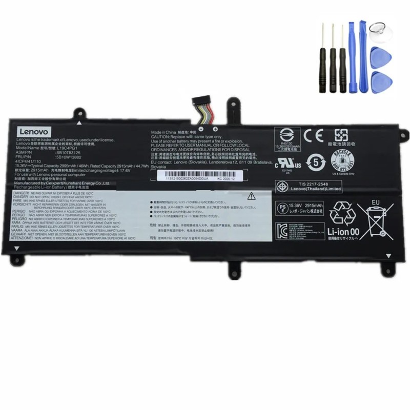 46Wh Lenovo L19C4PG1 Battery