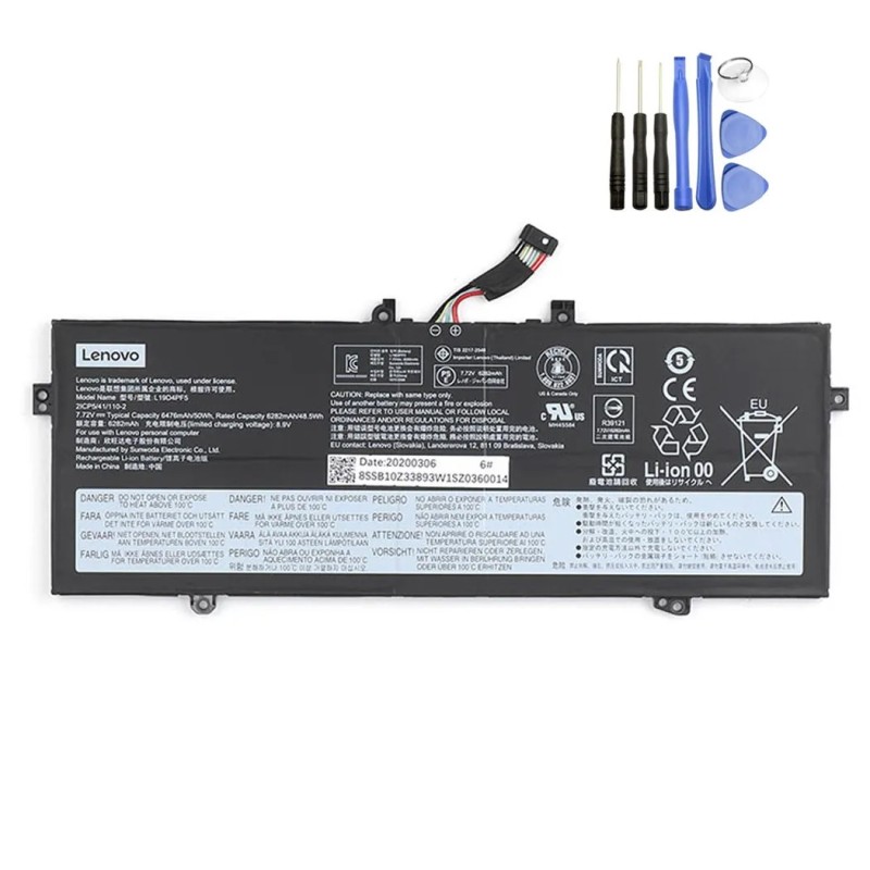 50Wh Lenovo L19D4PF5 Battery