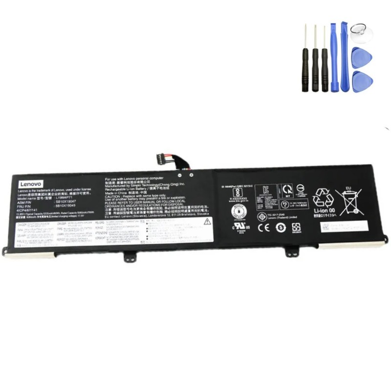 80Wh Lenovo L19M4P71 Battery