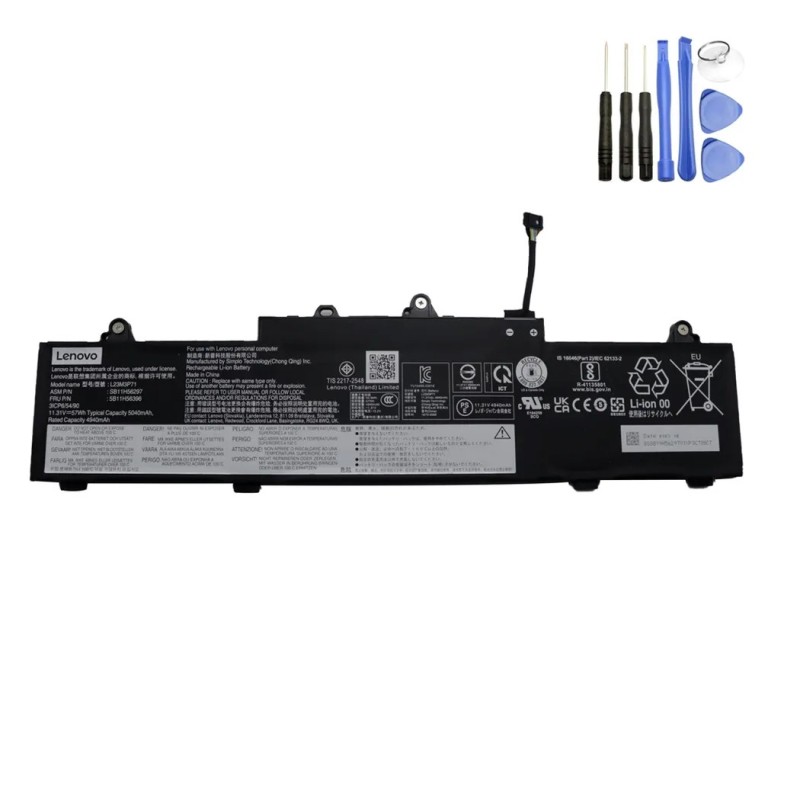 57Wh Lenovo L23M3P71 Battery