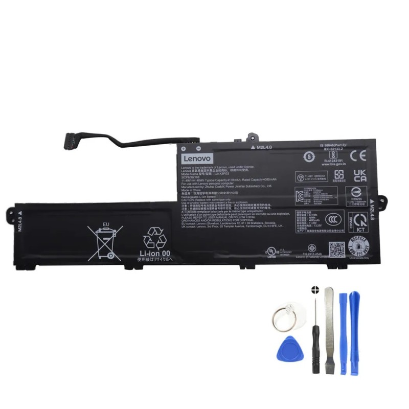 48Wh Lenovo L24X3PG3 Battery