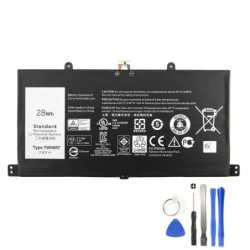 Replacement 28Wh Dell 7WMM7 keyboard Battery