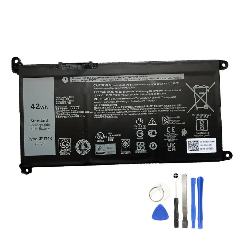 Replacement 42Wh Dell JPFMR Battery