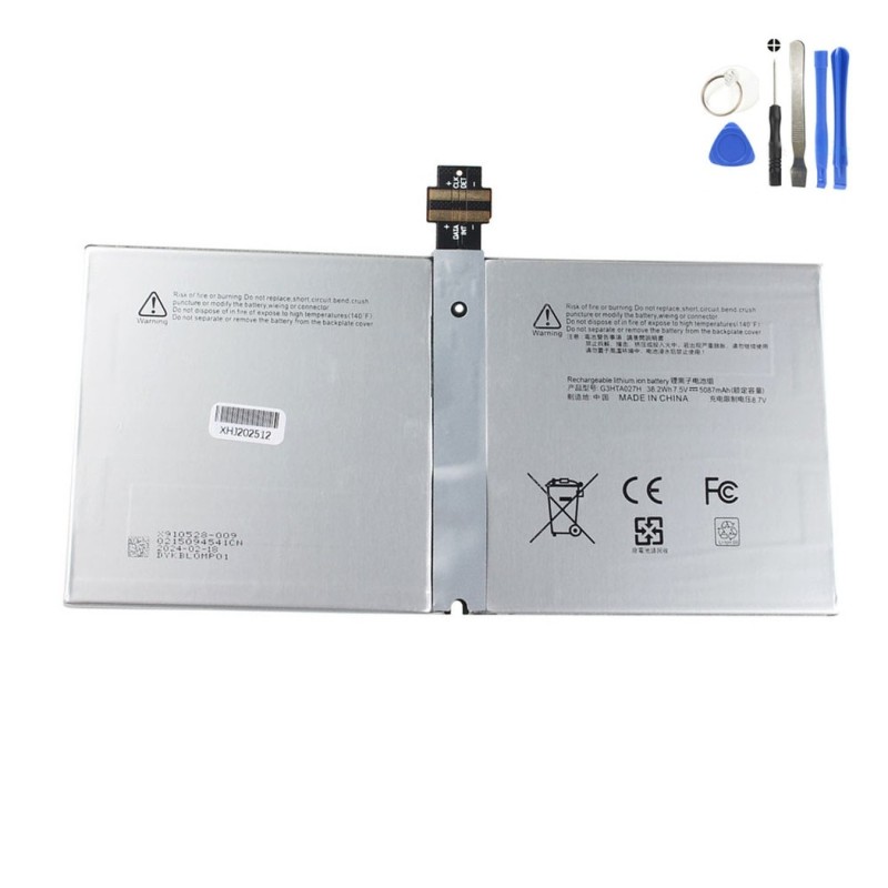 38.2Wh Replacement Battery for Microsoft G3HTA027H