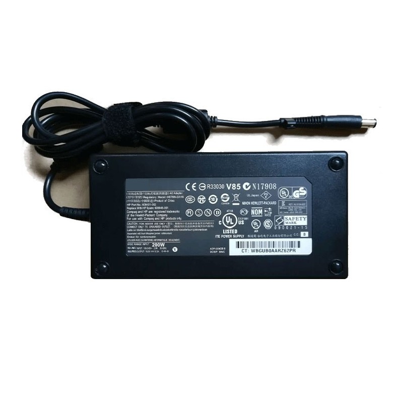 Spare: 693708-001 HP 200W AC Adapter 677764-002 