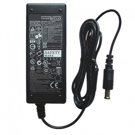 25W LG LED Monitor 24M37H-B 27MP37VQ-B AC Adapter Charger power supply cord wall charger